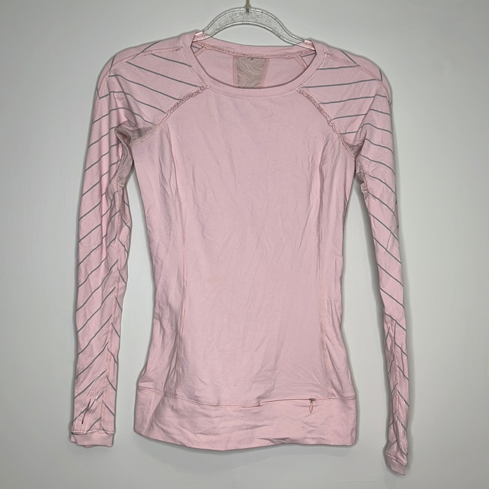 Lululemon strawberry milkshake long sleeve top - Picture 1 of 3